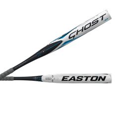 a baseball bat with the word'ghost'written on it and an easton logo