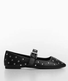 Studded Ballerinas Mary Janes |
Summer Shoes |
Merceditas con Tachuelas de Mango | Zapatos de Verano Ballerinas, Mango