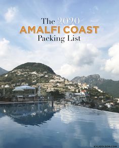 the 2009 amalfi coast packing list is out now and it's free