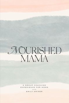 a book cover with the title, you're inspired mamma written in black and white