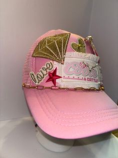 Beer and Cowboys themed Trucker Patch Hat. (holding pins removed upon heat transfer)  These are the hottest trend on social media today. Great for festivals, concerts, night life and everyday wear. This foam trucker hat is fully adjustable and offered in hat colors Black, White, Light Pink, Neon Pink, Neon Yellow and Green Camouflage. Custom Hats avail. One size fits all. $35 Small Print: patch, mama, cowboy, hat, faith, rock and Roll, trucker, patch, cap, chain, iron on, sew on, festival, conce Festival Trucker Baseball Cap, Festival Trucker Hat Snapback, One Size, Festival Trucker Snapback Baseball Cap, Festival Trucker Snapback Hat, Fun Trucker Hat For Music Festival, Trucker Snapback Hat For Festivals, Adjustable Trucker Baseball Cap For Festival, Festival Snapback Trucker Hat, Cute Festival Trucker Hat