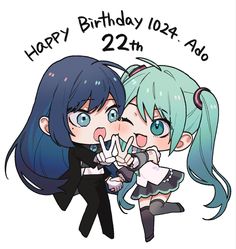 Ado and Miku art by risenoooo on X #Ado #Adoart #Singer #Utaite #Vocaloid #Hatsune Miku Art, Alphonse Elric, True Art, Hatsune Miku, Make Me Happy, Cute Icons