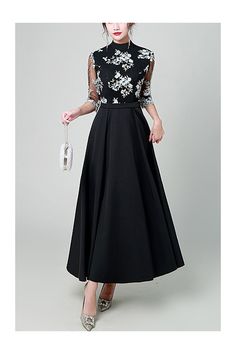 10% off now! modest maxi black party dress turtle neck with half sleeves online. Sheprom offers formal, party, casual & more style dresses to fit your special occasions. Turtle Neck Evening Dress, Elegant Ankle-length Evening Dress, Ankle-length Evening Dress, Elegant Fitted Ankle-length Dress, Fitted Ankle-length Evening Dress, Elegant Ankle-length Maxi Dress For Party, Fitted Half Sleeve Maxi Dress For Party, Ankle-length Spring Party Dresses, Fitted Ankle-length Party Maxi Dress