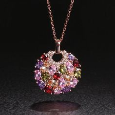 Colorful Zircon Pendant Necklace








Main material: Copper+Zircon
Weight : About 6 g
Chain Length : 45 cm Black Lace Choker Necklace, Flower Moon, Necklaces Chain, Round Flower, Choker Pendant, Statement Choker Necklace, Moon Pendant Necklace, Round Necklace, Jewelry Crystal