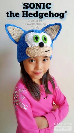 Sonic hat,sonic crochet hat, sonic the hedgehog crochet character hat, sonic, hedghog crochet hat, s Sonic Crochet Hat, Sonic The Hedgehog Crochet, Sonic Hat, Sonic Crochet, Hedgehog Crochet, Crochet Character Hats, Hat Cartoon, Dog Hat, Sega Genesis