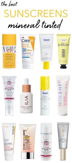 Best Sun Screen For Face, Good Face Sunscreen, Good Spf For Face, Cerave Tinted Sunscreen, Sunscreen For Hyperpigmentation, Best Tinted Spf, Drugstore Sunscreen For Face, Best Face Sunscreen For Combination Skin