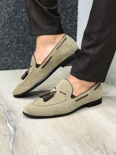 Tassel Suede Leather Cream Loafers – brabion Casual Tassel Loafers With Plain Toe For Galas, Casual Plain Toe Tassel Loafers For Galas, Tassel Loafers With Stitched Sole For Galas, Gala Tassel Loafers With Stitched Sole And Round Toe, Casual Tassel Loafers With Round Toe For Galas, Semi-formal Round Toe Tassel Loafers With Stitched Sole, Semi-formal Tassel Loafers With Stitched Sole And Round Toe, Suede Tassel Loafers With Round Toe, Beige Tassel Loafers With Leather Sole For Formal Occasions