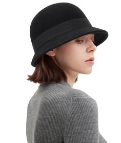 PRICES MAY VARY. Wool Materials: Vintage winter hat for women made of 80%Wool and 20%felt; soft & breathable; skin-friendly;This hat is warm enough to protect you in the cold spring ,autumn and winter. Size: The size fits most women, girls and ladies.the head circumference:54-57cm/ 21.2"-22.8". Wool fabric is stretchy enough for a cozy fit. Moreover, inside has drawstring string to adjust to Comfortable & Warm: The 1920s style fedora hat keeps your head warm in chilly days, not easy to shrinkle, Winter Top Hat With Short Brim, Fitted Brimmed Winter Bucket Hat, Fitted Brimmed Bucket Hat For Winter, Classic Felt Bucket Hat For Winter, Classic Winter Felt Bucket Hat, Solid Winter Cloche Felt Hat, Winter Felt Cloche Hat, Winter Felt Bucket Hat, Fitted Winter Bucket Hat With Curved Brim