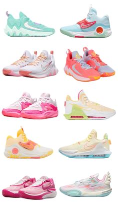 Volleyball shoes 🏐 #volleyball #shoes #brightcolors #cute #sports #athletic Pink Sport Shoes, Shoes Volleyball, Zapatillas Nike Basketball, Cheap Volleyball Shoes, Bb Shoes, Nike Volleyball Shoes, Volleyball Sneakers, Best Volleyball Shoes, Nike Volleyball