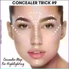 Concealer Map, Concealer Tricks, Special Occasion, Tattoos, Makeup, Make Up