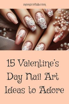 15 Valentine’s Day Nail Art Ideas to Adore Tiny Envelopes, Color Wonder, Valentine Nails, Nail Design Inspiration, Valentine Coloring, Romantic Evening, Romantic Roses, Skin Care Solutions