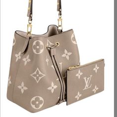 Neo Noe Mm Brand New In Box With All Tags In Dove Color Sold Out Everywhere! Perfect As A Christmas Gift! Louis Vuitton Purses, Louise Vuitton, Louis Vuitton Alma Pm, Beige Bag, Monogram Handbag, Louis Vuitton Neverfull Mm, Fancy Bags, Louis Vuitton Pochette, Zip Tote