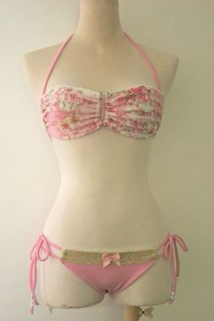 Allie Core, Bath Suits, Pretty Bikinis, 일본 패션, Sweet Lolita