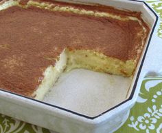 a cake in a pan on a table