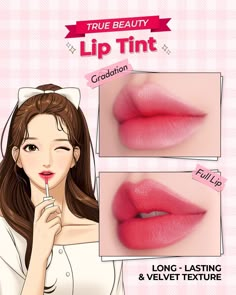 Maquillaje true beauty webtoon True Beauty Webtoon, Pink Eyeshadow Look, Bentuk Alis, Makeup Nude, Lovely Makeup, Complete Makeup, Cute Eyeshadow Looks