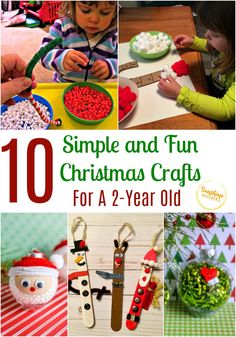 christmas crafts for kids to make and play