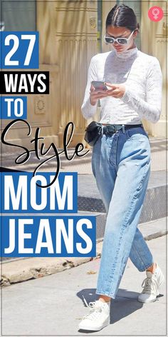 kendall jenner wearing mom jeans. woman wearing mom jeans and walking. Stylish woman in mom jeans Mom Jeans Styling Ideas, Broad Jeans Outfits, Mom Loose Jeans Outfit, Mom Pants Outfit High Waist, Mom Style Jeans Outfit, Mom Jeans And Shirt Outfit, High Waist Denim Pants Outfit, Style Mum Jeans, Blue Mom Jeans Outfit Autumn