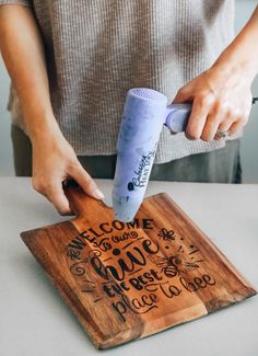 HOW TO BURN PICTURES IN WOOD - Lily Ardor Sublimation Ideas On Wood, How To Burn Designs In Wood, Wood Burn Cricut, Wood Projects For Women, Burn Designs In Wood, Burned Charcuterie Board, Cricut Projects Wood Burning, Wood Burn Stencils, Wood Burner Projects