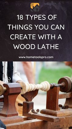 This article will explore 18 types of things you can create with a wood lathe and more information about how to get these creations done with visual explanations. From bowls and vases to candlesticks and more, there’s something for every level of Lathe user! Home Made Wood Lathe, Lathe Ideas Woodturning, Lathe Turned Christmas Trees, Small Lathe Projects Wood Turning, Beginner Wood Turning Projects, Beginner Woodturning Projects, Beginner Wood Lathe Projects, Wood Turning Ideas Projects, Things To Make On A Lathe