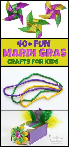 mardi gras crafts for kids to make