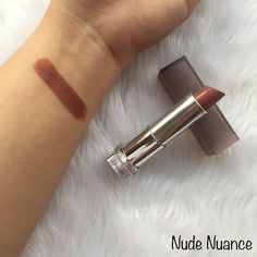 Maybelline Nude Nuance, Maybelline Powder Matte Lipstick, Powder Matte Lipstick, Matte Lipstick Shades, Kylie Makeup, Makeup Shades, Pinterest Makeup