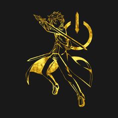 Anime Heroes, Anime Shirts, Glowing Art, Neon Glow, Deadly Sins, Anime Shirt, Manga Characters, Pumpkin Design, Golden Color