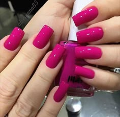 Pink Nail Polish, Hot Nails, Elegant Nails, Fancy Nails, Best Acrylic Nails, Gorgeous Nails