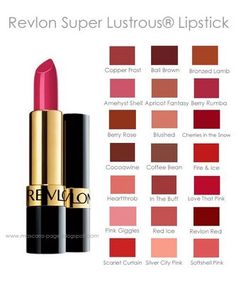 Revlon Matte Lipstick, Lipstick Guide, Best Matte Lipstick, Lipgloss Swatches