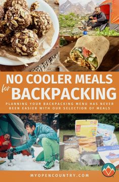 no cooler meals for backpacking