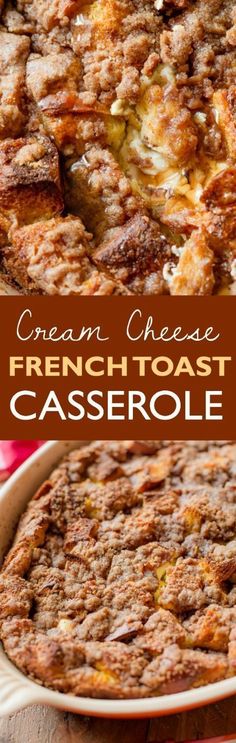 french toast casserole is an easy and delicious side dish