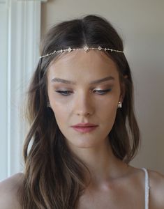 Vintage rhinestone Forehead headband! gorgeous silver / gold boho Bridal Headpiece for a wedding, prom or everyday use. The headband comes with an extension chain, so it fits any size of the head :) It closed with a closing, like a chain. ** Nickel Free ** I plate all my jewelry 18 karat gold / silver/ rose gold ** Nikel free ** especially girls suffer allergy for more Forehead headbands in my shop: https://www.etsy.com/il-en/shop/Ayajewellery?ref=listing-shop-header-item-count§ion_id=18068448 C Bridal Halo Headpiece, Boho Bridal Headband, Forehead Headband, Boho Bridal Headpiece, Head Dresses, Bridal Halo, Wedding Hair Jewelry, Wedding Hair Headband, Bride Headband