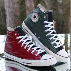 Shoes Are In Excellent Condition, Does Not Come With Box. 2014 Release. 100% Authentic Guarantee. Customized With Angelus Red And Olive Green Leather Acrylic Paint. Item Has Been Steam Sanitized For Sale. We Are The Creators Of All Images Presented In The Listing. Images In Listing, Show The Exact Condition Of The Item. Converse Chuck Taylor All Star High Top Custom Red Black Green Men’s 13 2014 Release Red Converse Sneakers With Rubber Sole, Red Black Green, Converse Red, Converse Chuck Taylor All Star, Green Man, Chuck Taylor All Star, Converse Chuck, Green Leather, Converse Shoes