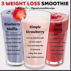 Easy Smoothie Recipes, Healthy Drinks Recipes