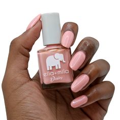 Soft neutral pink shimmer Nail polish bottle 13.3 ml - 0.45 fl oz | ingredients "17-Free" products do not contain: Acetone, Animal-Derived Ingredients, Bisphenol-A, Camphor, Ethyl Tosylamide, Formaldehyde, Formaldehyde Resin, Gluten, Glycol Ether of Series E (Gycol ethers derived from ethylene oxide), Nonylphenol Ethoxylate, Parabens, Phthalates (including DBP), Styrene, Sulfate, Toluene, Triphenyl Phosphate (TPHP/TPP), Xylene Vegan Animal cruelty-free Quick Dry Chip Resistant Made in the USA po Pink Shimmer Nails, Nail Polish Bottle, Shimmer Nail Polish, Neutral Pink, Pink Polish, Nail Polish Bottles, Vegan Animals, Free Products, Cruelty Free