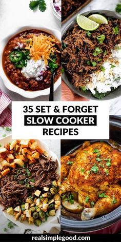 the best slow cooker meals to make for dinner