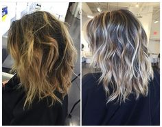 Ash Brown Before And After, Blonde To Ash Brown Before And After, Tone Hair Before And After, Burnett To Blonde Before And After, Brassy Hair Before And After, Highlights Before And After, Dark Hair To Blonde Before And After, Hair Before And After, Long To Short Hair Before And After