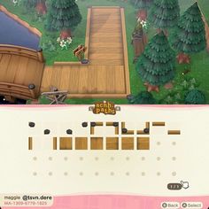 an animal crossing game is shown in this screenshot