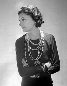 Coco Chanel Pictures, Chanel Pictures, Chanel Quotes, Coco Chanel Quotes, Wearing Pearls, Louise Brooks, Elsa Schiaparelli, Chanel Pearls, Gabrielle Chanel