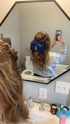 Half up half down cheer hair ideas! Cheer hair with braids! half up half down with curls! #bow #hairbow #cheer #cheerhair #halfuphalfdown #braidedupdohairstyles #braidedhalfuphalfdown #hairinspo #cheerbow #cheer Braid To Half Up Half Down, School Cheer Hairstyles With Bows, Half Up Cheer Hairstyles, Cheer Half Up Half Down Hair With Bow, Half Up Half Down Cheer Hairstyles, Hair For Cheer Practice, Volleyball Hairstyles With Curtain Bangs, Comp Cheer Hair