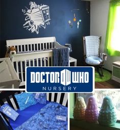 an advertisement for doctor who nursery furniture