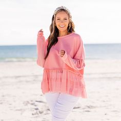 We made this top with you in mind! This bold pink top features a babydoll design, providing a flowy fit that flatters! The bubble sleeves add a touch of whimsy to this versatile top! With its fun color and comfortable fit, this top is the perfect addition to your wardrobe!
Self- 82% Cotton, 18% PolyesterContrast- 90% Polyester, 10% Rayon Balloon Sleeve Tops With Ruffles For Day Out, Flowy Balloon Sleeve Top For Brunch, Chic Pink Tops With Balloon Sleeves, Casual Ruffled Balloon Sleeve Top, Chic Pink Balloon Sleeve Tops, Casual Flowy Top With Balloon Sleeves, Breezy Tops With Relaxed Fit For Loungewear, Breezy Relaxed Fit Top For Loungewear, Pink Balloon Sleeve Tops For Day Out