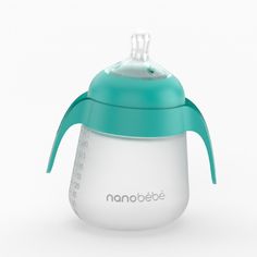 Nanobébé US Teal NEW Flexy Bottle Quick-Click Handles - 2pk Silicone Baby Bottles, Silicone Bottle, Bottle Warmer, Teal And Grey, Baby Bottle, Silicone Babies, Teal And Pink, Handle Design, Baby Safe