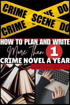 the cover of how to plan and write more than one novel a year