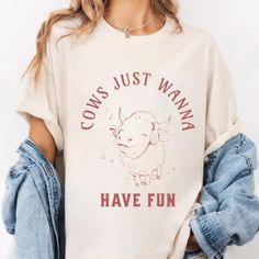 ABOUT OUR "cow lover shirt" PRODUCT FEATURES. - Medium weight fabric (6.1 oz/yd²). - 100% combed and banded cotton. - Relaxed fit and crew neck. - Double-stitched for durability. - Pre-shrunk fabric. CARE INSTRUCTIONS - Machine wash in cold water with like colors. - Use mild detergent. - Tumble dry or air dry low. - Iron on medium heat if necessary. - Do not bleach or dry clean. HOW TO ORDER PRODUCT  - Please review all photos. - Choose your style, color and size of sweatshirt or t-shirt.( Size chart is available in the product gallery. Please choose your size carefully) - Click "Add to cart". You can go back and follow the same steps to add more items to your cart. - Click "Proceed to checkout". - Add your shipping address and choose your shipping method (PLEASE verify your current addres Animal Farming, Farmer Shirt, Farm Gifts, Choose Your Style, Comfort Colors Shirt, Music Lover, Low Iron, Funny Animal, Music Lovers