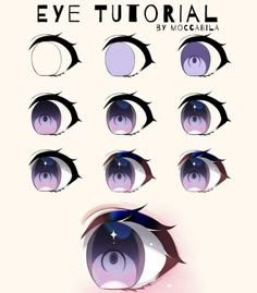 an eye with different types of eyes and the words'eye - tutor by mocafia