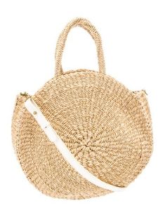 Clare V. Top Handle BagNeutrals RaffiaGold-Tone HardwareLeather TrimRolled Handles & Single Shoulder StrapLeather Trim EmbellishmentUnlinedOpen TopIncludes Compact Mirror Spring Natural Woven Leather Shoulder Bag, Natural Woven Leather Bag For Day Out, Summer Cream Straw Bag With Woven Leather, Chic Cream Woven Straw Bag, Spring Beige Woven Leather Bag, Summer Cream Shoulder Bag With Woven Leather, Summer White Straw Bag With Woven Leather, Cream Straw Bag With Leather Handles For Spring, Spring Cream Straw Bag With Leather Handles