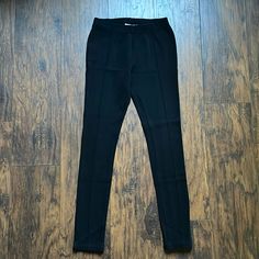 Size Large Prada Black Dress Leggings. In Good Condition. Inseam Measures Approximately Approximately 28 Inches. Waist Measures Approximately 12 Inches. Rise Measures Approximately 8 Inches. #135jn4 Dresses With Leggings, Pant Jumpsuit, Prada, Black Dress, Pants For Women, Leggings, Pants, Women Shopping, Black