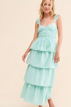 Rent Myrtle Tiered Dress from Nuuly. Pick 6 items for $98/month. Free shipping + returns. Spring Tiered Lined Maxi Dress, Tiered Lined Dresses For Brunch, Lined Tiered Dress For Brunch, Spring Daywear Tiered Skirt Dress, Fitted Tiered Sundress Midi Dress, Spring Tiered Skirt Midi Dress, Elegant Tiered Skirt Dress For Day Out, Spring Midi Dress With Tiered Skirt For Casual Wear, Daywear Tiered Ruched Dresses