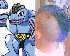 12 Pokemon Sun and Moon Hairstyles and Haircuts - Inspired by Pokemon Pokemon Hairstyles, Haircuts Mohawk, Moon Hairstyles, Beautiful Hairstyles For Short Hair, Hairstyles Mohawk, Medium Bob Haircut, Boys Hair, Hairstyles And Haircuts, Medium Bob Hairstyles