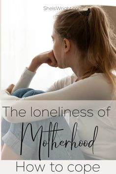 Many mothers feel a sense of loneliness while coping with their new roles. Having children and tending to a family is all encompassing. It's easy to miss the woman that you were and struggle connecting to others. Here are a few tips on how to cope with loneliness in motherhood. Mom Brain, Custody Battle, Happy Minds, Healthy Mindset, Quotes About Motherhood, Feeling Lost, Fun To Be One